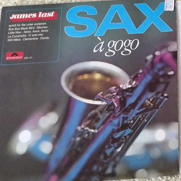 vintage 60s RARE Polydor Canada Records saxophone bundle - Picture 5 of 7